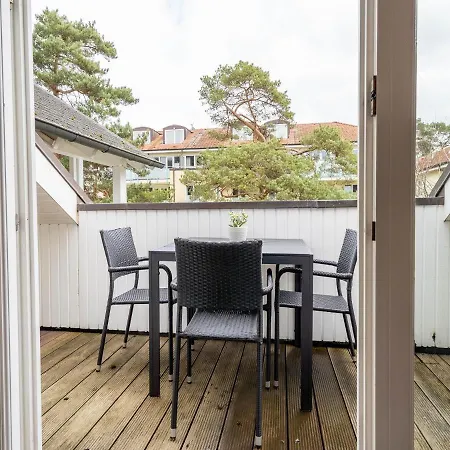 Komfort Appartement mit 1 Schlafzimmer und Balkon im Dachgeschoss 207 Ostseebad Ostseebad Binz Exterior foto